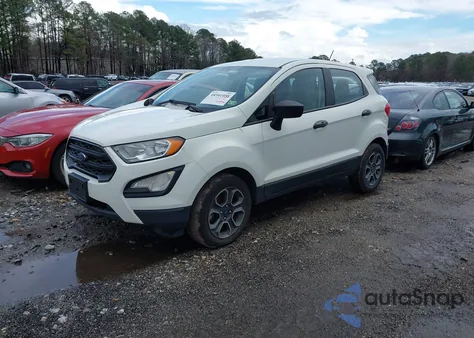 2019 Ford Ecosport S из США, поврежденный, VIN MAJ3S2FE0KC306760